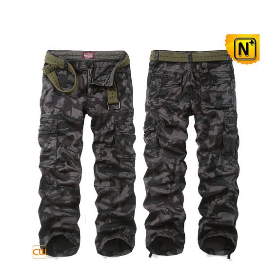 Mens Army Camo Cargo Pants CW140312