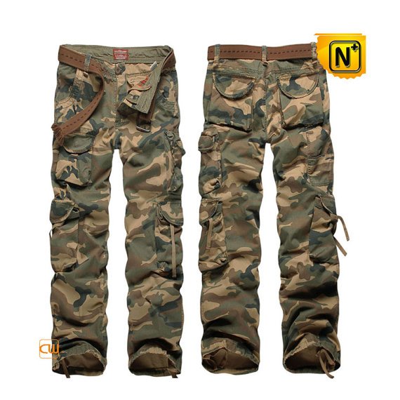 Military Camo Cargo Pants Mens CW140326