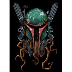 Boba Deth by Eric Pineda Star Wars Fett Clone Sci Fi Canvas Art Print