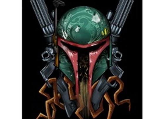 Boba Deth by Eric Pineda Star Wars Fett Clone Sci Fi Canvas Art Print