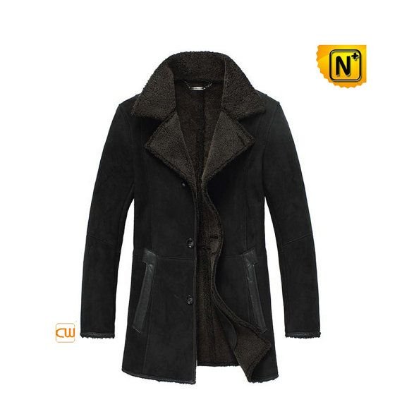 Mens Leather Sheepskin Coat CW819459