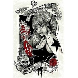 Is This Your Heart by Kris Chisholm Sexy Woman Tattoo Canvas Art Print