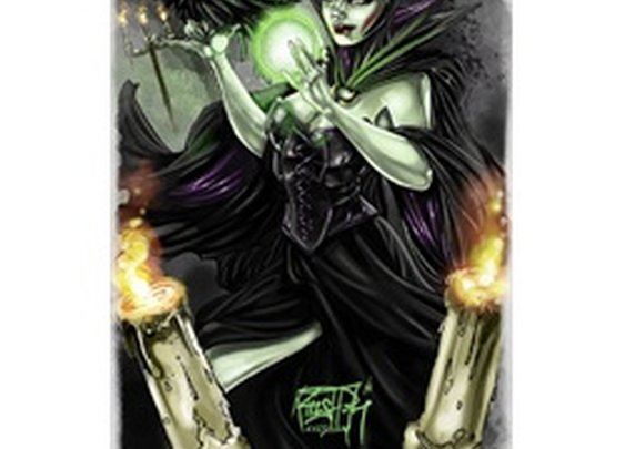 Maleficent by Kris Chisholm Disney Sleeping Beauty Canvas Art Print