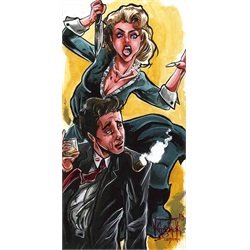Murder No. 2 by Kris Chisholm Bloody Sexy Killer Canvas Fine Art Print