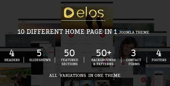 CMS Themes - Elos - Responsive MultiPurpose Joomla Theme | ThemeForest