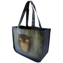 Santoro London Grumpy Owl Cute Bird Shopping Tote Shoulder-bag Purse
