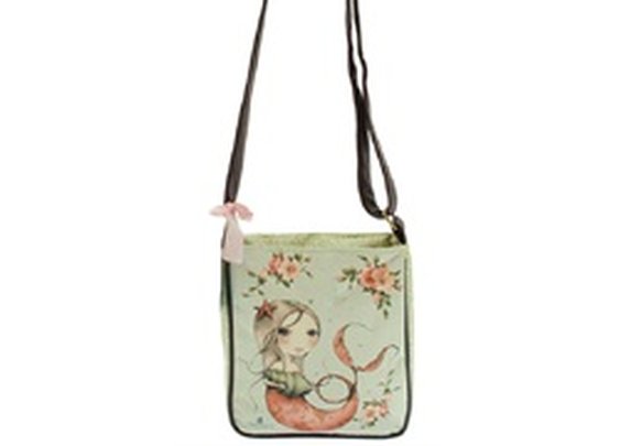 Santoro London Mirabelle Mergirl Mermaid Girl Glitter Vegan Purse