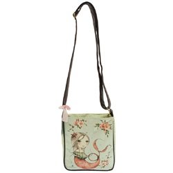 Santoro London Mirabelle Mergirl Mermaid Girl Glitter Vegan Purse