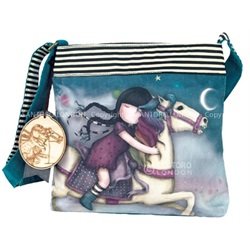Santoro London Gorjuss The Runaway Girl & Horse Shoulder-bag Purse