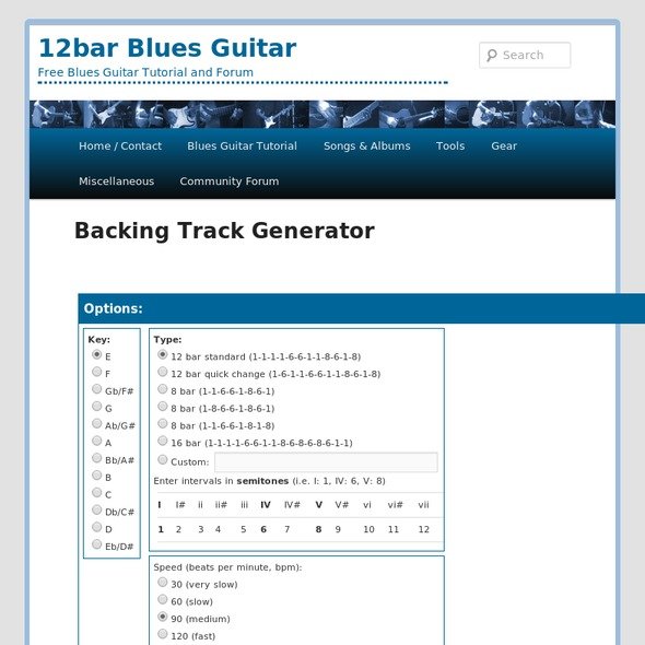 Backing Track Generator Gentlemint