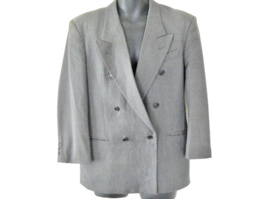 Punk Blazer Distressed Jacket Double by SecondhandObsession