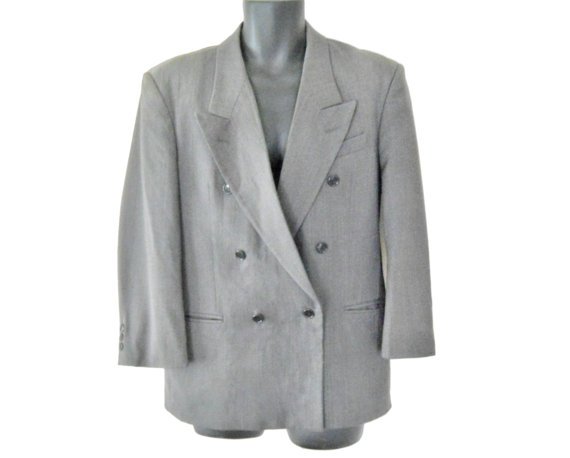 Punk Blazer Distressed Jacket Double by SecondhandObsession