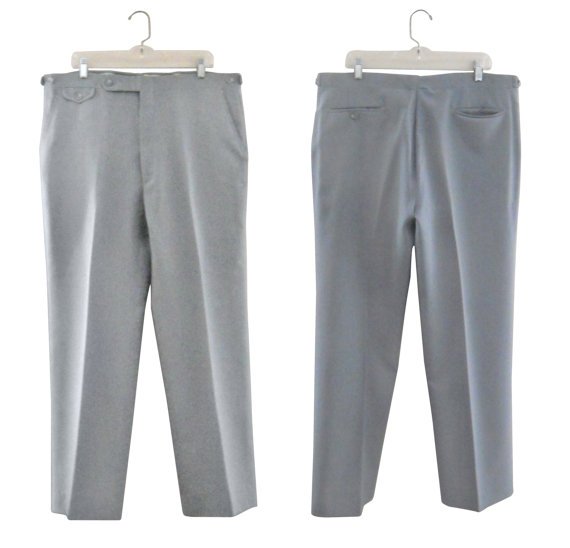 Men Mod Pants Men Trousers Men Slacks Men by SecondhandObsession