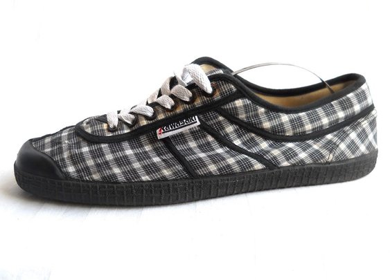 Canvas Sneaker Plaid Kawasaki Shoes Men US 10 EU 43 Trainer Check Black | eBay