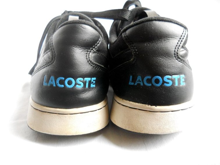 Preppy Shoes 9 Mens Lacoste Sneakers Casual UK 8 EU 42 Trainers Leather Tennis | eBay
