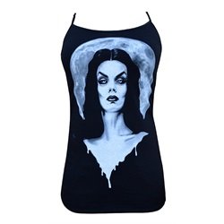 Women's Moonlight by Shayne of the Dead Vampira Long Camisole Tank Top