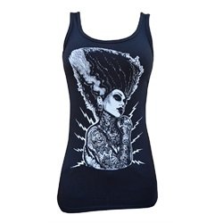 Women's Demon Love by Josh Stebbins Bride of Frankenstein Tank Top