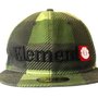 Element Hat 59Fifty Green Baseball Cap Fitted 7 1 8 Plaid Skateboard | eBay