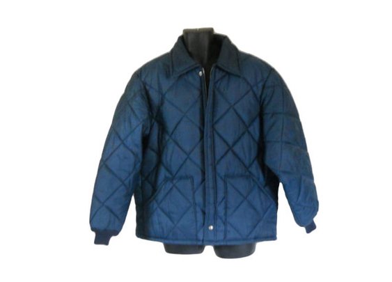 Puffer Coat Big Smith Puff Coat Puffy Coat Hipster Coat Retro Coat Nylon Coat  by SecondhandObsession