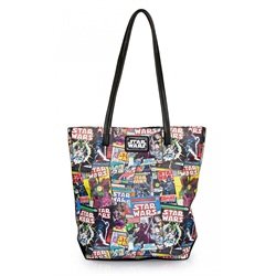 Loungefly Star Wars Movie Marvel Comic Books Vegan Tote Shoulder Bag