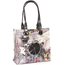 Papaya Art Dreamcatcher Owl Rabbit Deer Native American Tote Purse
