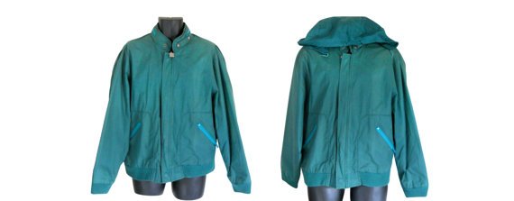 Men Bomber Jacket 90s Bomber Jacket 80s by SecondhandObsession