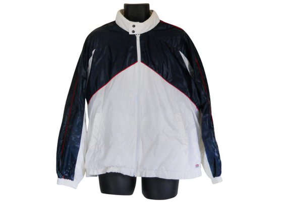 Men Windbreaker Jacket Marlboro Jacket 80s by SecondhandObsession
