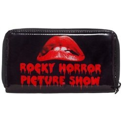 Rock Rebel Rocky Horror Picture Show Cult Movie Red Lips Vegan Wallet