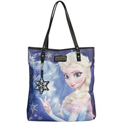 Loungefly Disney Frozen Elsa Snow Queen Movie Tote Shoulder Bag Purse