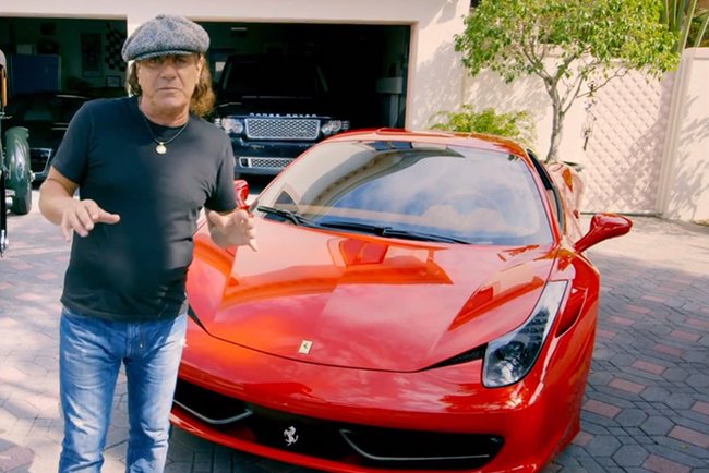 The Awesome Car Collection of AC/DC Lead Singer Brian Johnson | Gentlemint