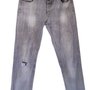 Skinny Jeans Men Black 32 x 32 Slim Fit with Hole Ripped David Mayer Naman | eBay