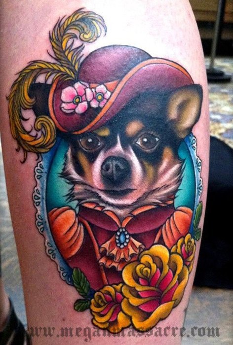 Amazing Dog Tattoo Designs