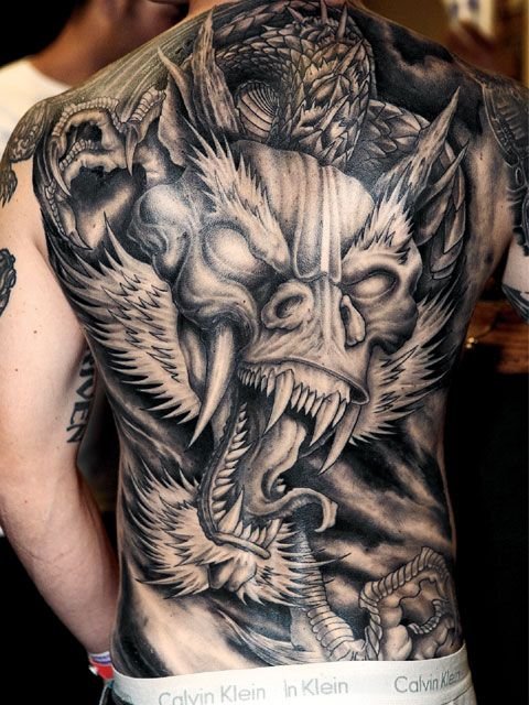 Amazing Dragon Tattoo Designs