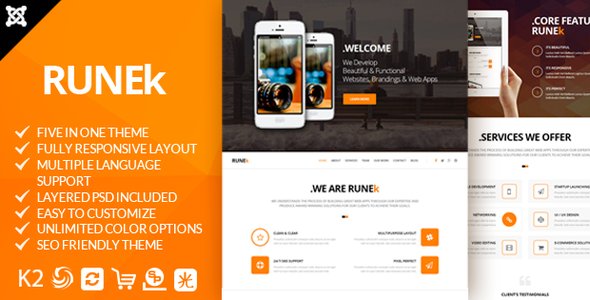 Runek - Multipurpose and Responsive Joomla theme | ThemeForest