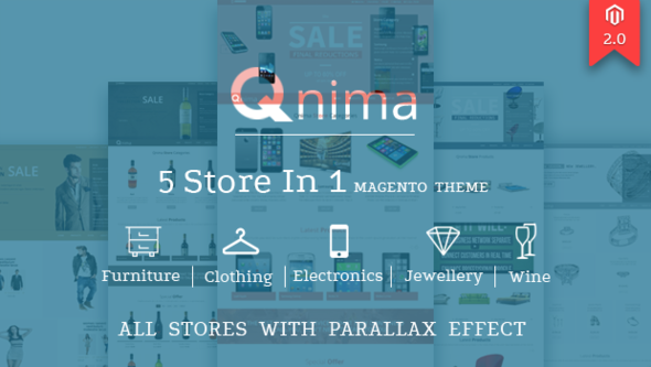 Qnima – Versatile & Responsive Magento Theme | ThemeForest