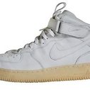Nike Air Force 1 White Mid Size 12 2007 Basketball Shoe Sneaker Trainer | eBay