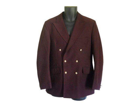 Double Breasted Blazer 38 Blazer Men Blazer by ShineBrightVintage