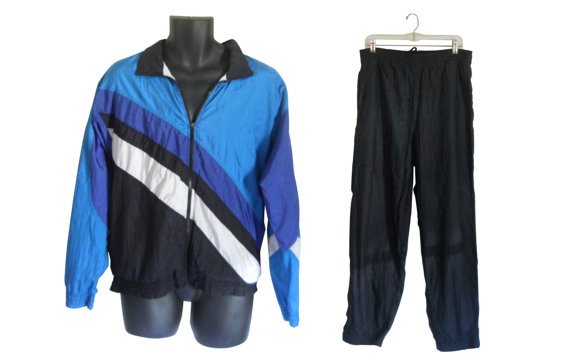 Men Windbreaker Wind Breaker 90s Windbreaker by ShineBrightVintage