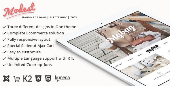 Modest - Multipurpose Joomla Virtuemart Theme | ThemeForest