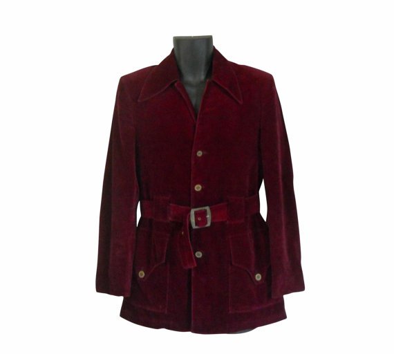British Invasion 60s Mod Jacket 60s Men by ShineBrightVintage