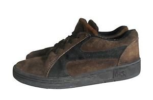 Vans Temper Shoe Skate Sneaker Size 9 Brown Leather Suede Men