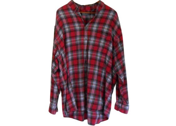 Lumbersexual Men Flannel Shirt Men XXL Shirt by ShineBrightVintage