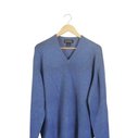 Brooks Brothers Sweater XL Light Blue Cashmere Men V Neck | eBay