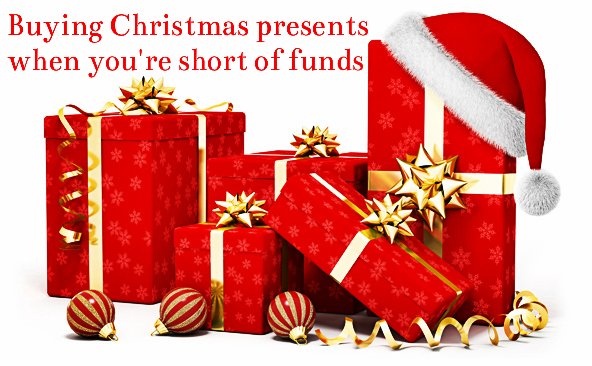 Buying Christmas presents when you're short of funds