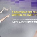 Management Paper: A Sure-shot Way to Get Your Dissertation Accepted
