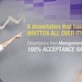 Management Paper: A Sure-shot Way to Get Your Dissertation Accepted