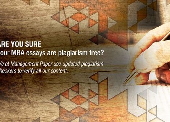 Ask us what plagiarism checking software we are using for your MBA   assignment orders.