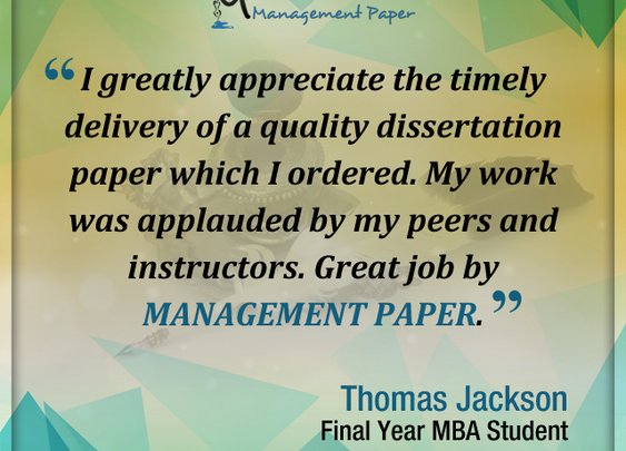 Management Paper Keeps its Promise
