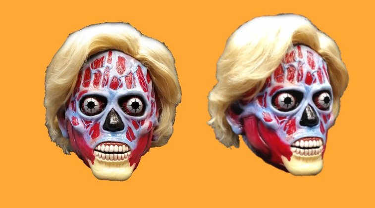 ‘They Live’ Alien ‘Hillary Clinton’ Edition Halloween Mask