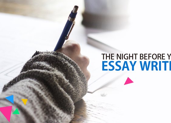 The Night before Your Essay Writing Test - Management Paper